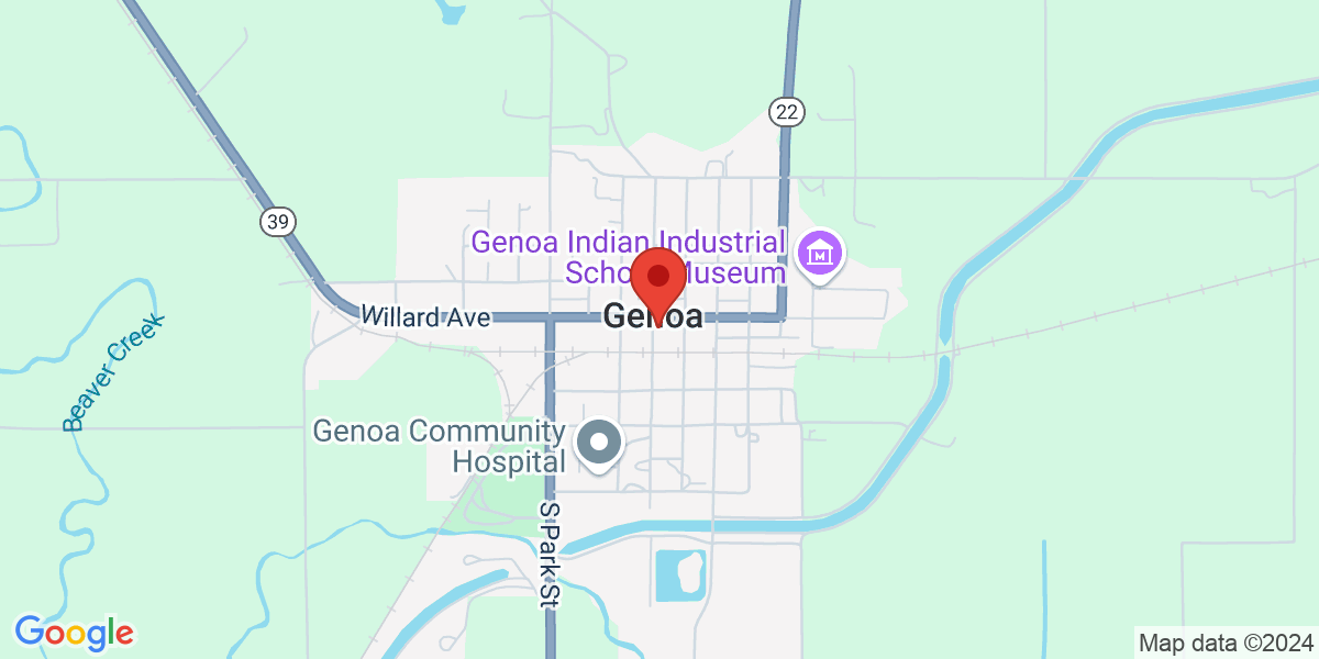 Map of Genoa Public Library